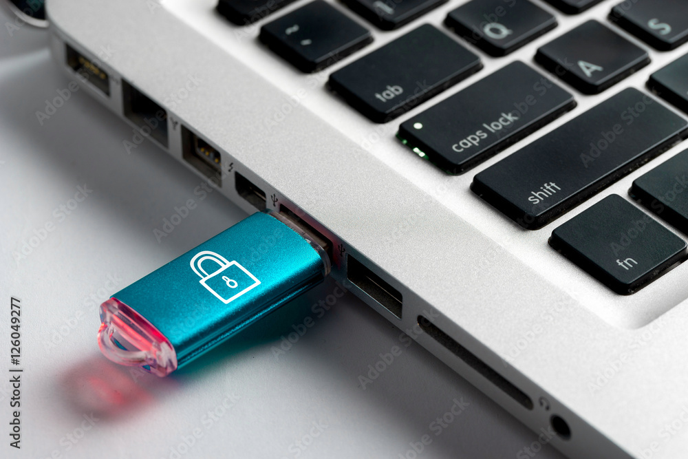 Social media, WIFI & Internet icon on USB drive Social media, WIFI & Internet icon on USB drive