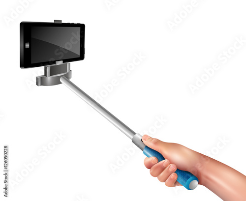 Hand With Selfie Stick
