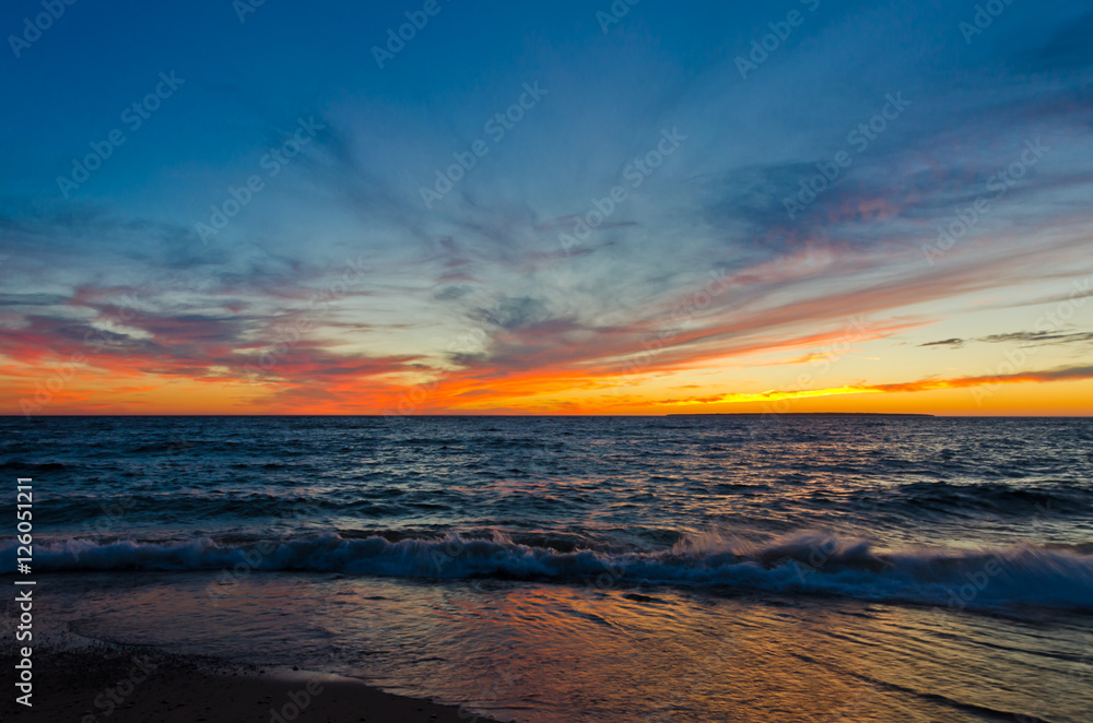 Obraz premium Colorful sunset