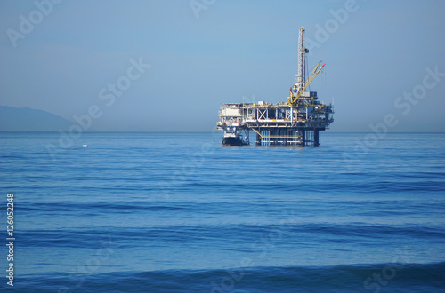 oil platform in ocean © jdoms