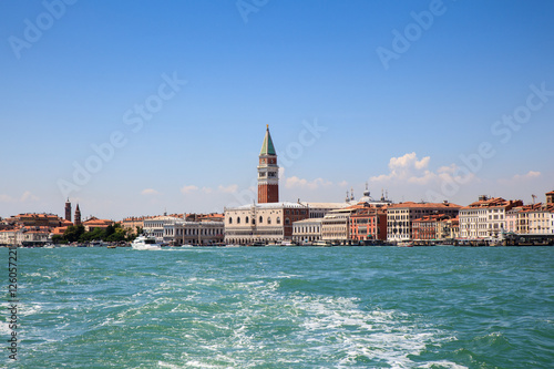 View of the doge palace, Venice