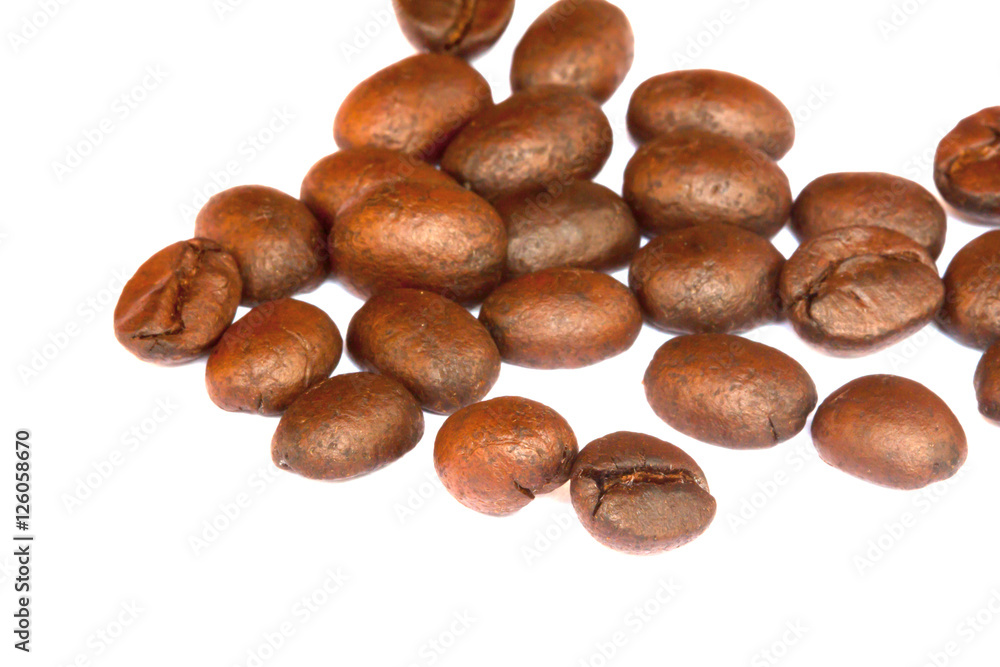 Obraz premium roasted coffee beans, can be used as a background