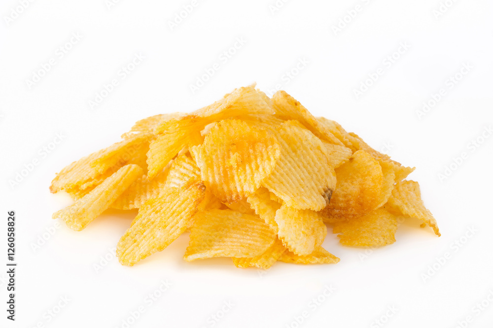 Crispy potato chips Crispy potato chips