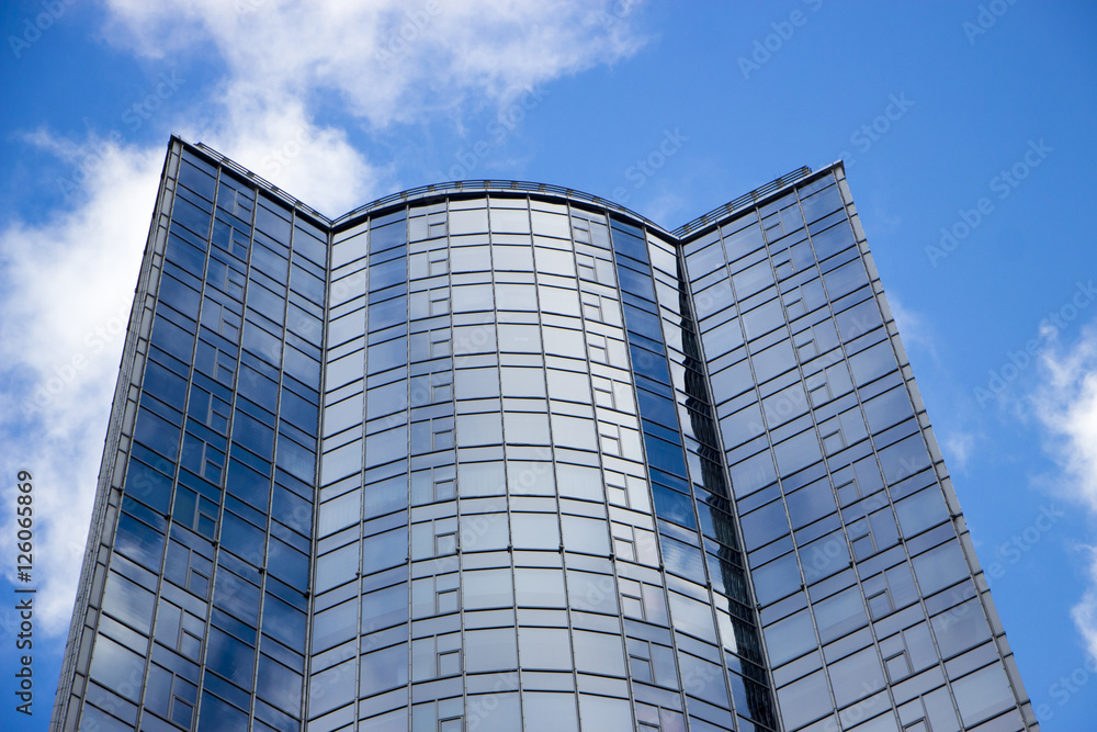 Common modern business skyscrapers, high-rise buildings, archite Common modern business skyscrapers, high-rise buildings, archite