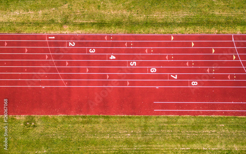 Εκτύπωση καμβά track lanes
