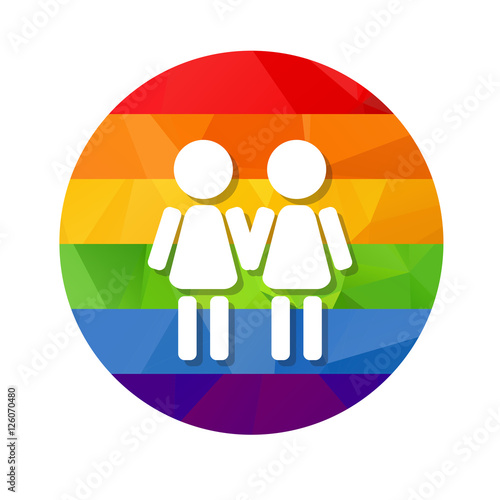 lesbian couple rainbow
