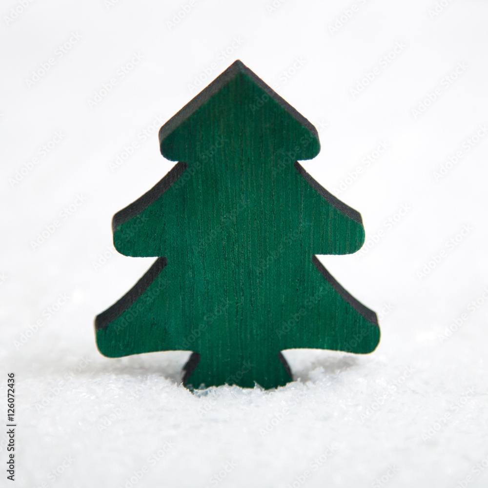 Tannenbaum Schnee