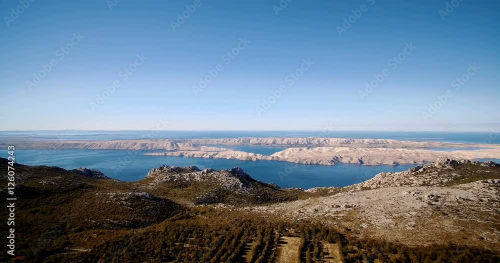 Aerial, Hills, Landscape And Bay At Karlobag, Croatia - Graded and stabilized version..Watch also for the native material, straight out of the camera. Aerial, Hills, Landscape And Bay At Karlobag, Croatia - Graded and stabilized version..Watch also for the native material, straight out of the camera.