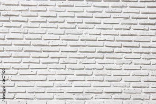 Outdoor white brick wall texture