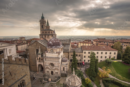 Bergamo cappella colleoni near piazza vecchia