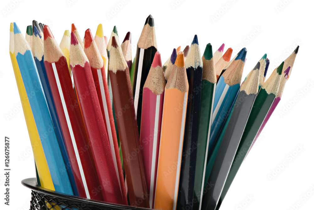 Fototapeta premium color pencils