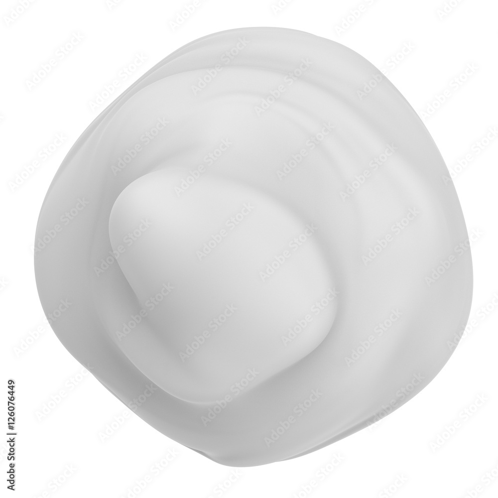 white foam isolated on white white foam isolated on white