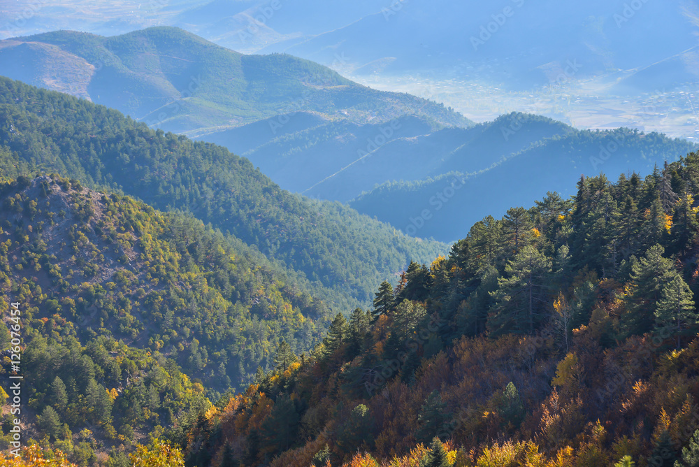 Fototapeta premium Doğadan,dağlardan,sonbahardan...