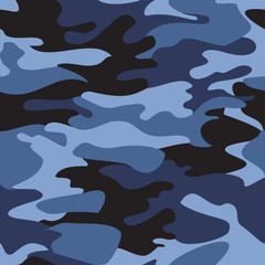 Fototapete Tarnmuster Klassisches Camouflage Hintergrundmuster  © cosveta