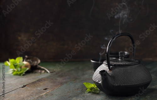 Image of traditional eastern teapot