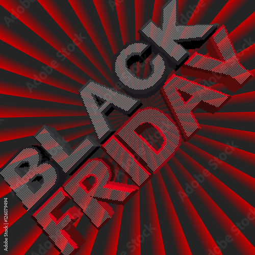 Black friday abstract background