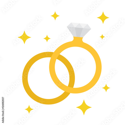 wedding rings icon