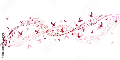 酉　桜　年賀状　背景