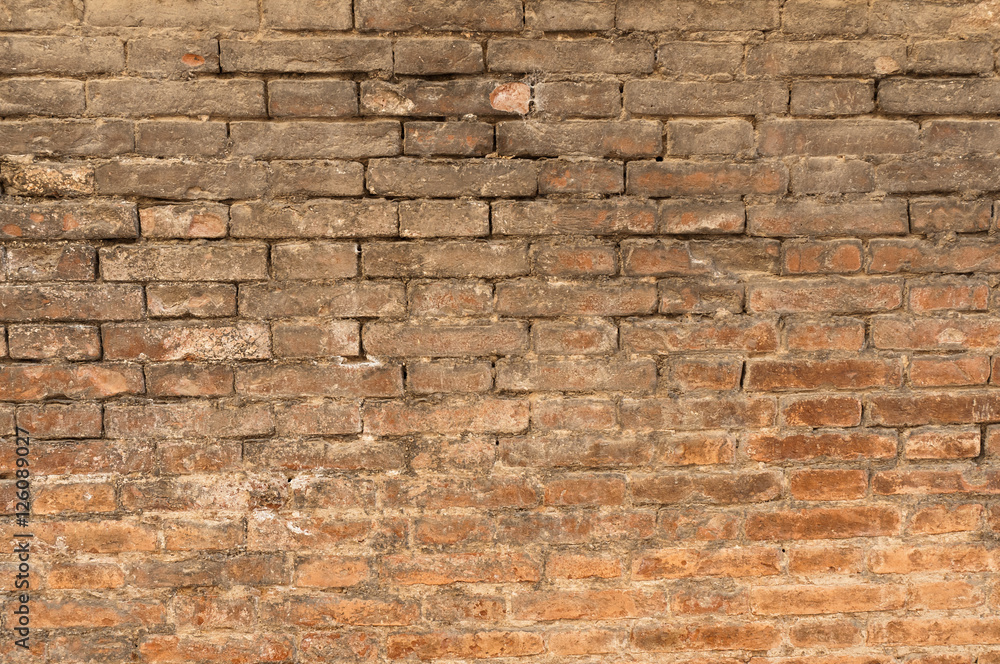 red bricks medieval wall red bricks medieval wall