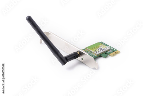 wireless card on a white background