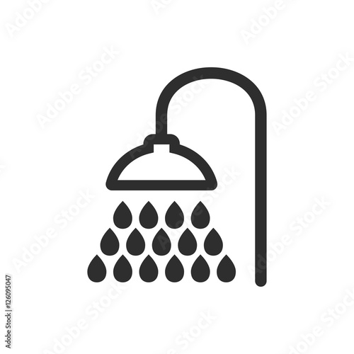 Shopping basket - vector icon.