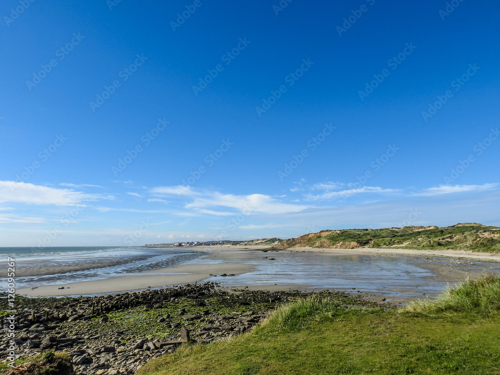 plage ambleteuse côte d'opale