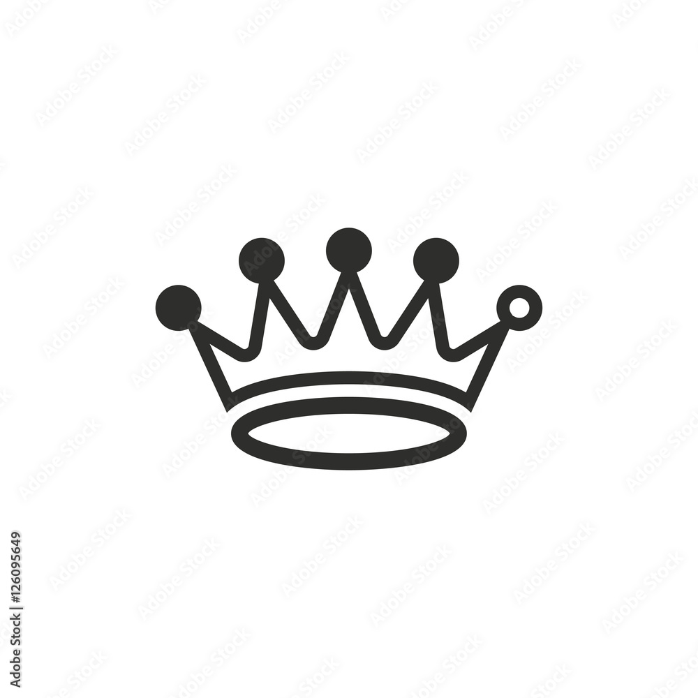 Crown - vector icon. Crown - vector icon.