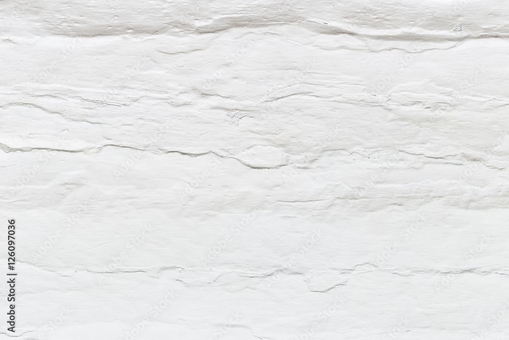 Plakat Stucco white wall background or texture