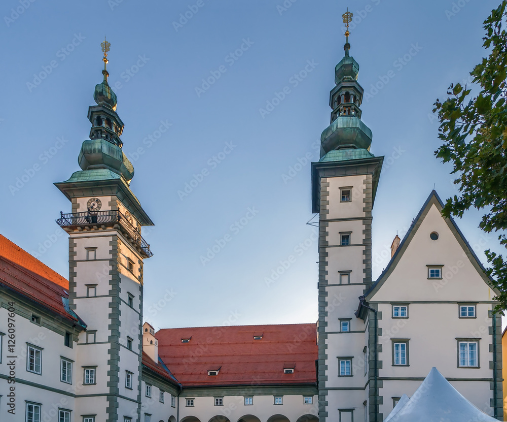 Obraz premium Klagenfurt Landhaus, Austria