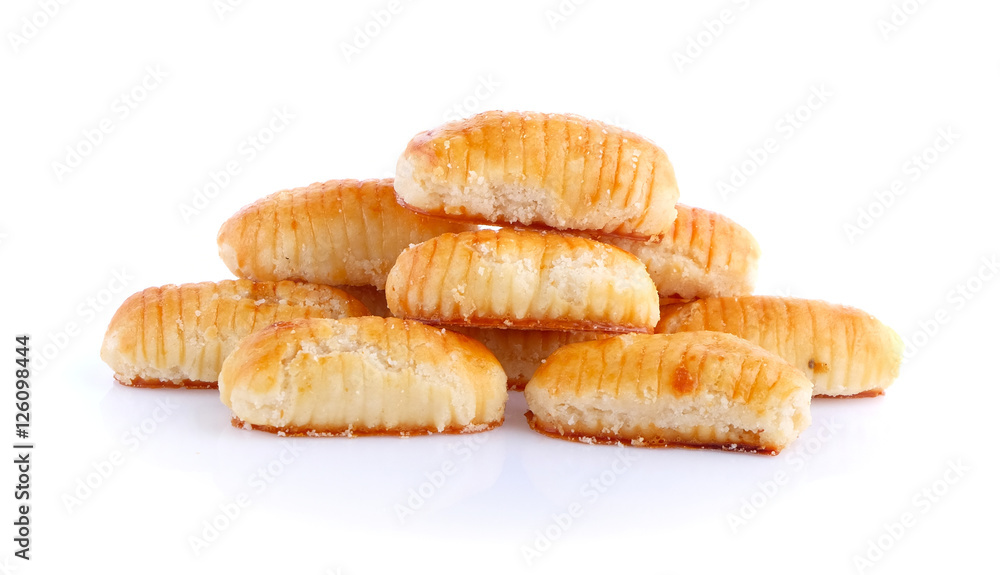 cookies on white background cookies on white background