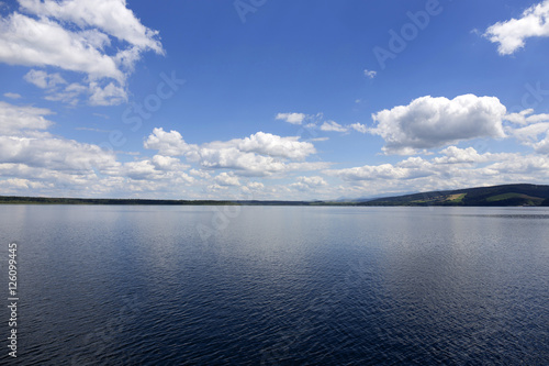 Orava´s Dam among the mountains, Slovakia