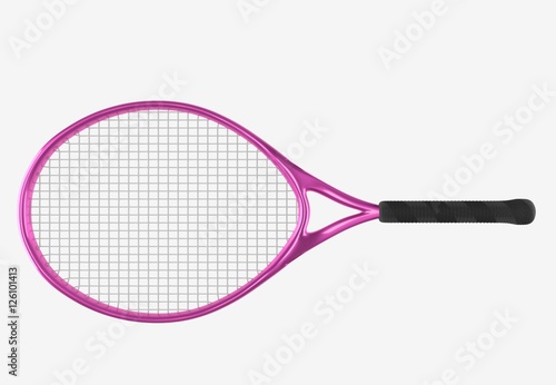 violet tennis racket