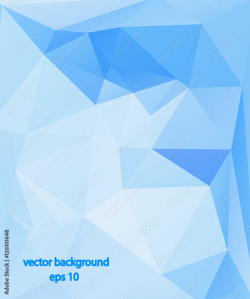 Obraz premium Abstract polygonal background