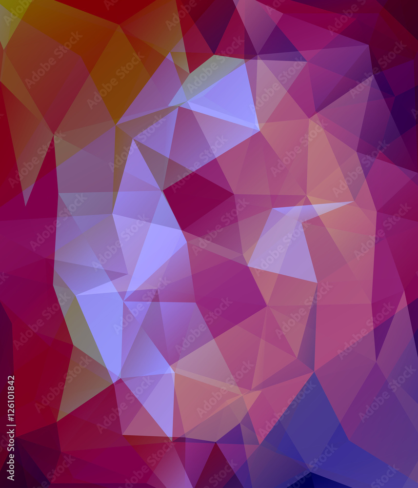 Fototapeta premium Abstract polygonal background
