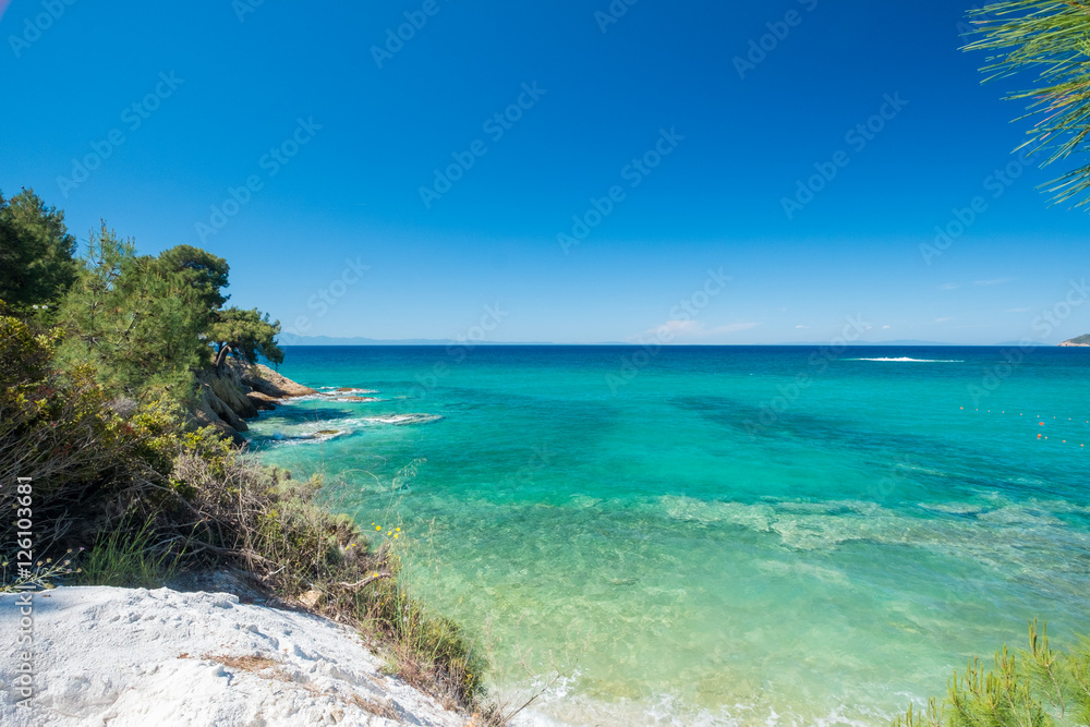 Greek Coastline.