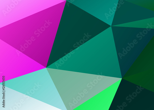 Abstract polygonal background © pictures_for_you