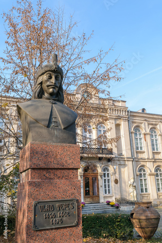 The real Dracula sculpture - romanian ruler Vlad Tepes