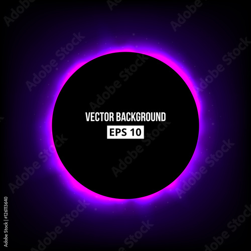 Abstract eclipse background.