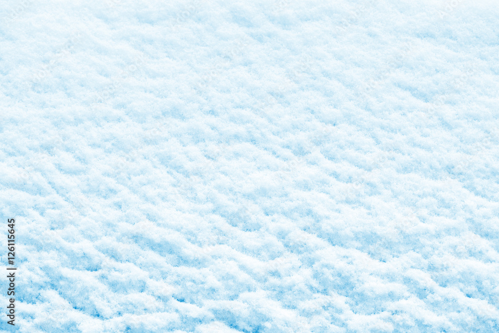 Fototapeta premium Snow white background. Christmas. New Year. Top. view.