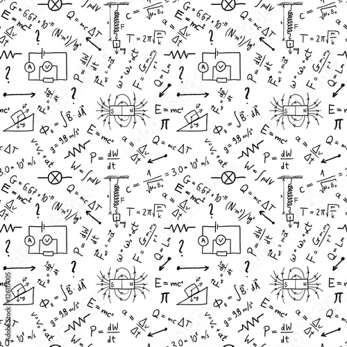 Science doodle vector