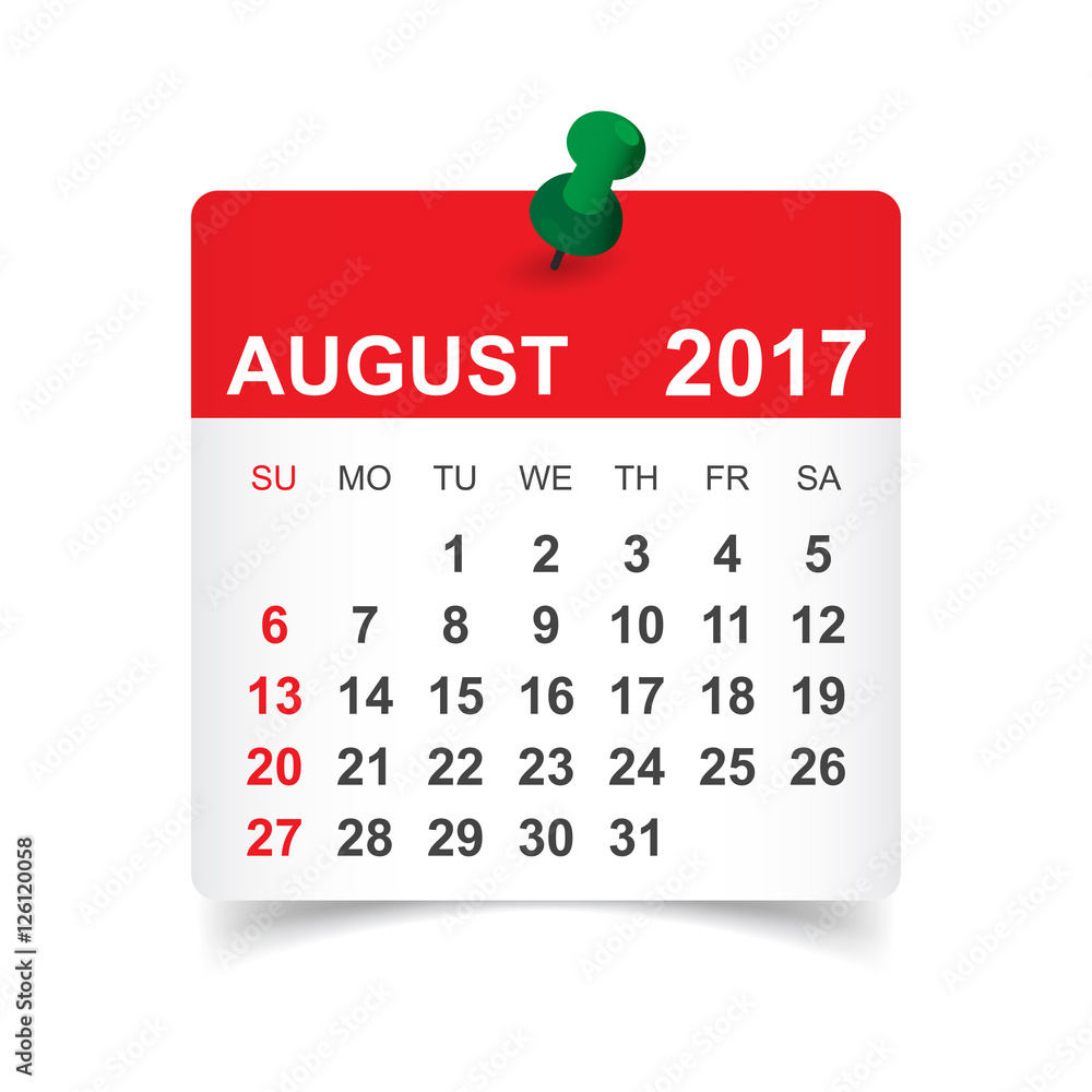 august-2017-calendar-vector-illustration-stock-vector-adobe-stock
