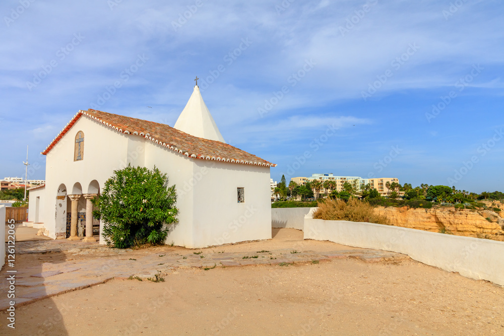 Capela da nossa senhora da rocha. Algarve. Portugal