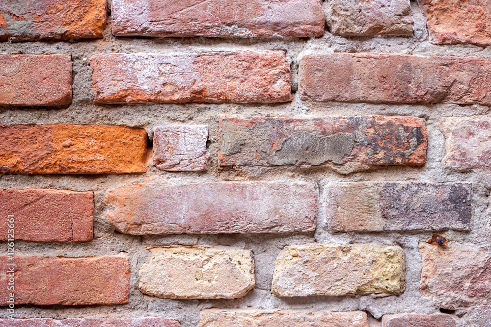 old red brick wall background old red brick wall background