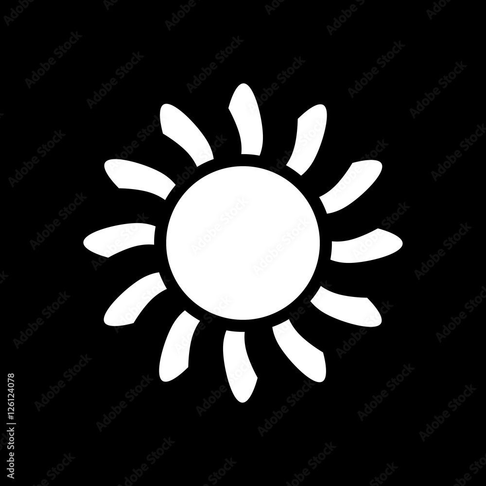 The sunrise icon. Sunrise and sunshine, weather, sun symbol. UI. Web. Logo. Sign. Flat design. App. Stock The sunrise icon. Sunrise and sunshine, weather, sun symbol. UI. Web. Logo. Sign. Flat design. App. Stock