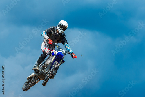 Canvastavla Motocross high jump