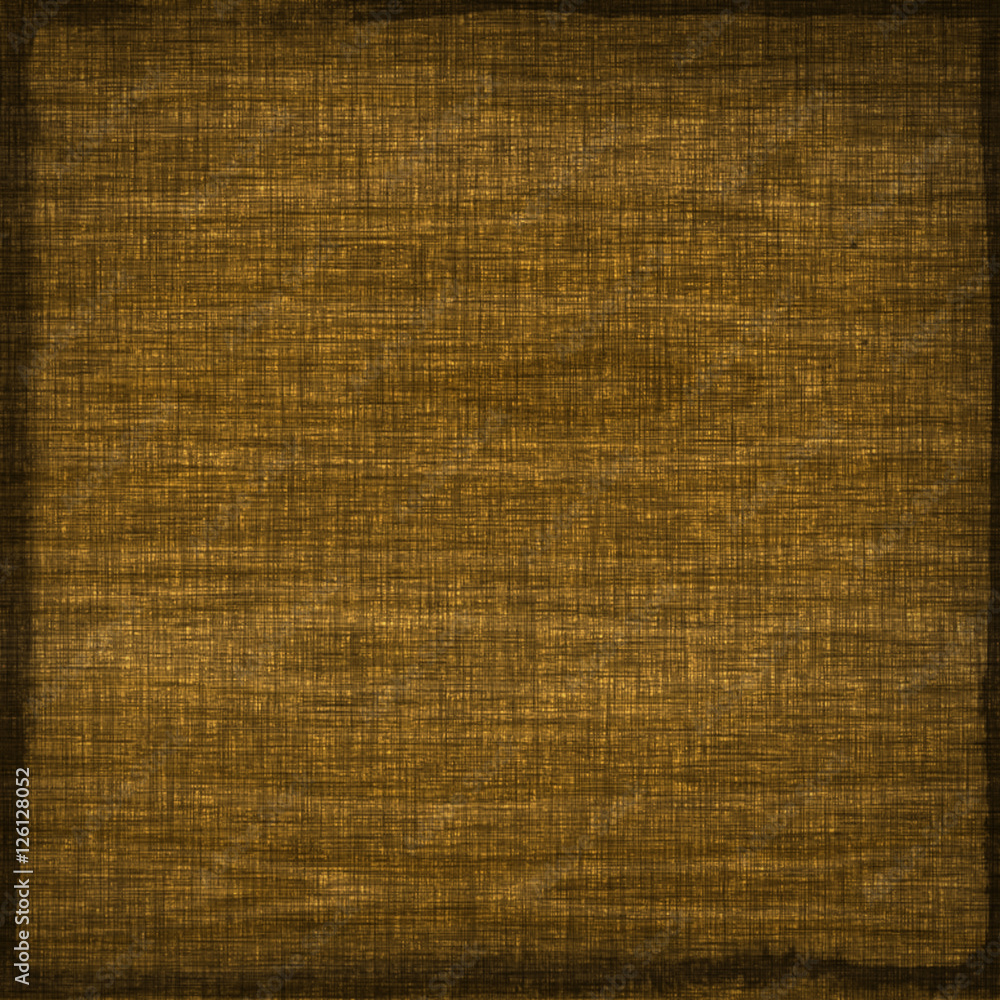 Fototapeta premium Sackcloth burlap linen fabric textile brown beige texture background