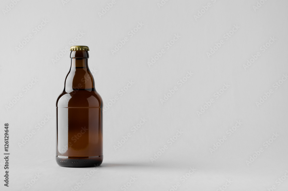 Beer Bottle Mock-Up Beer Bottle Mock-Up