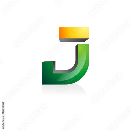 Free Download J 3D Logo - Vector Icon - GFXLoad