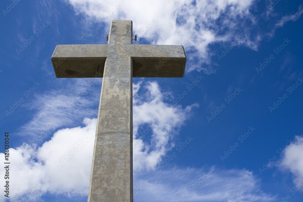 Cross on the Mount Filerimos, Rhodes, Greece