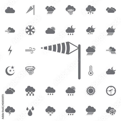 wind cone icon